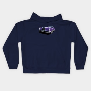 1970s Lincoln Continental in purple Kids Hoodie